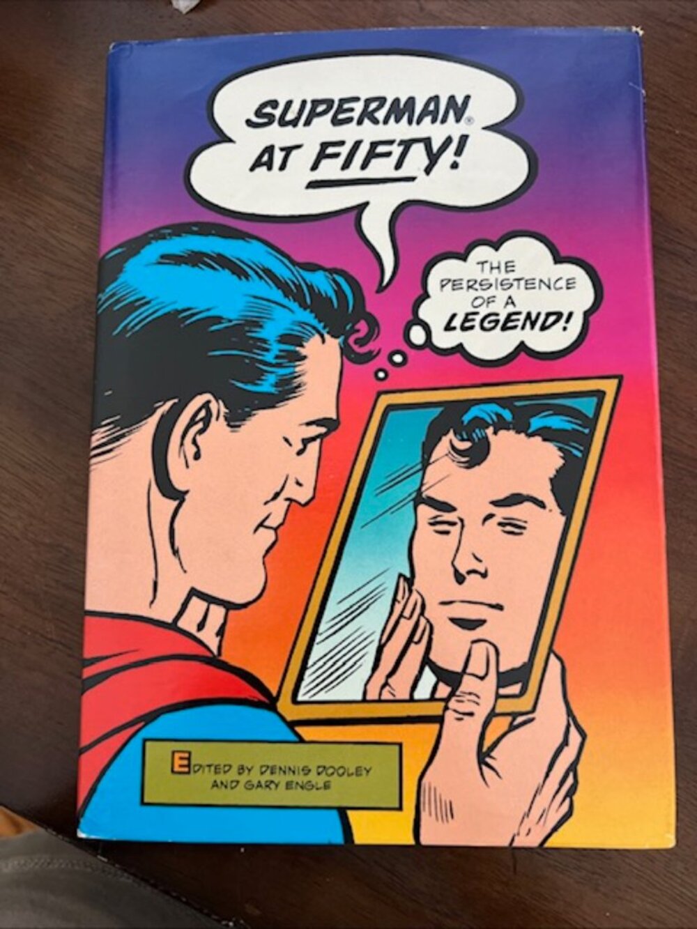 DC Comics Inc. Superman at Fifty! Hardcover Tribute Book First Edition 1987